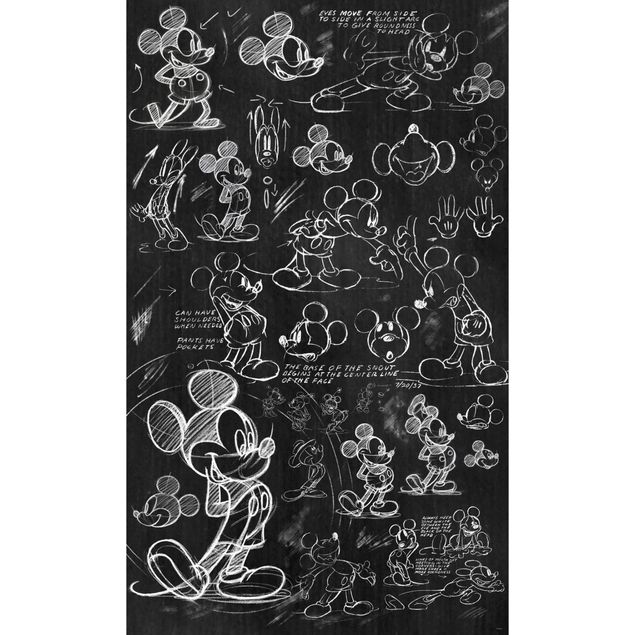 Carta da parati|Mickey - Chalkboard