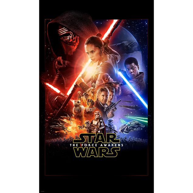 Carta da parati|Star Wars EP7 Official Movie Poster