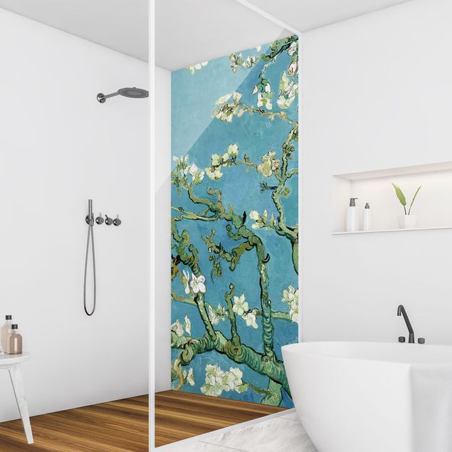 Rivestimento per doccia - Vincent van Gogh - Ramo di mandorlo fiorito