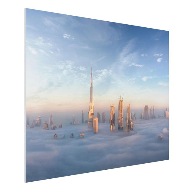 Quadro in forex - Dubai Sopra Le Nuvole - Orizzontale 4:3