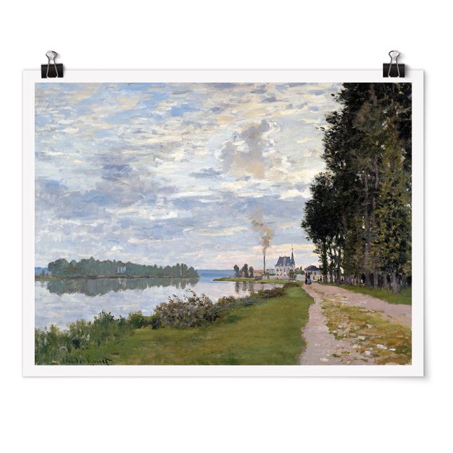 Poster - Claude Monet - Argenteuil Banche - Orizzontale 3:4