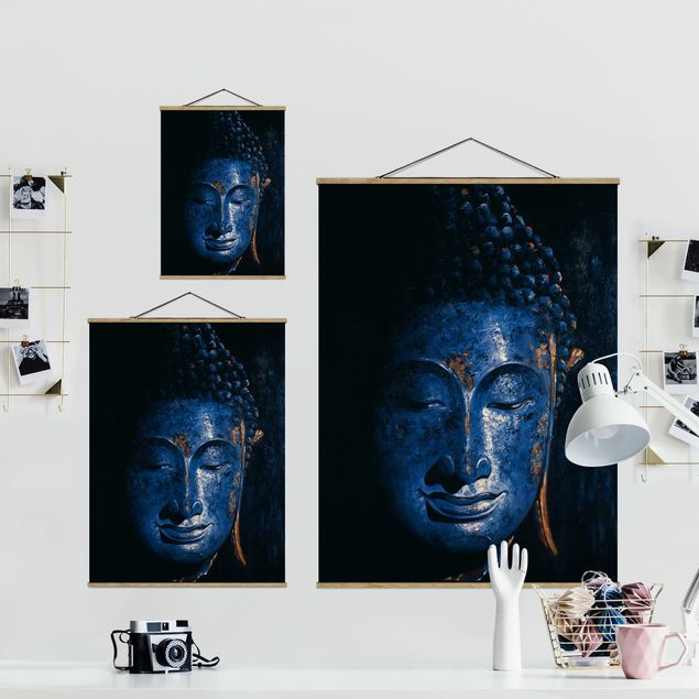 Foto su tessuto da parete con bastone - Delhi Buddha - Verticale 4:3
