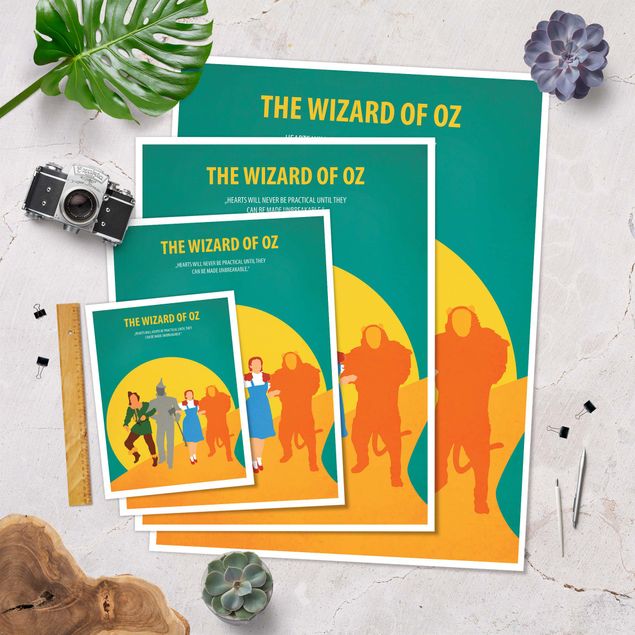 Poster - Poster del film Il Mago di Oz - Verticale 4:3