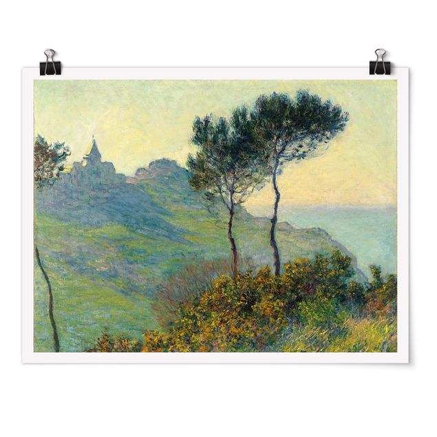 Poster - Claude Monet - Varengeville Evening Sun - Orizzontale 3:4