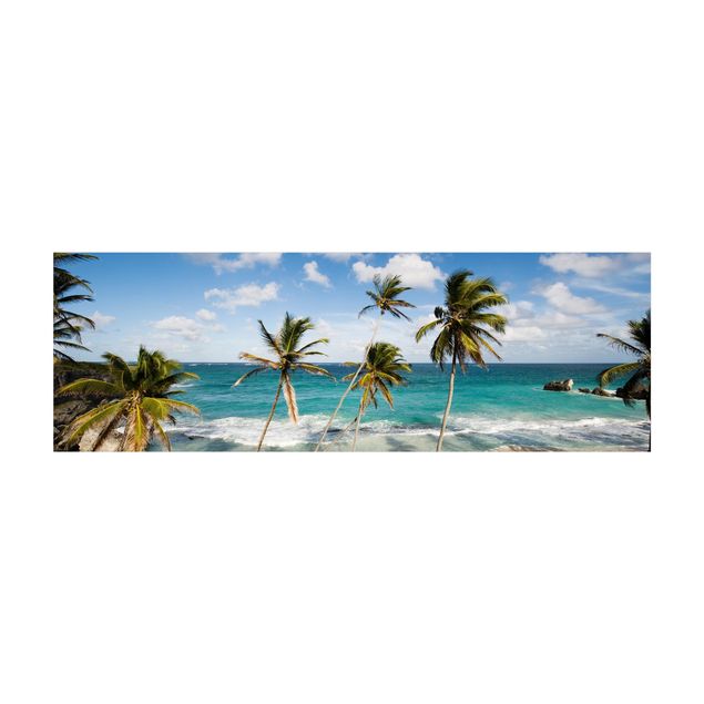 Tapetti blu Spiaggia di Barbados