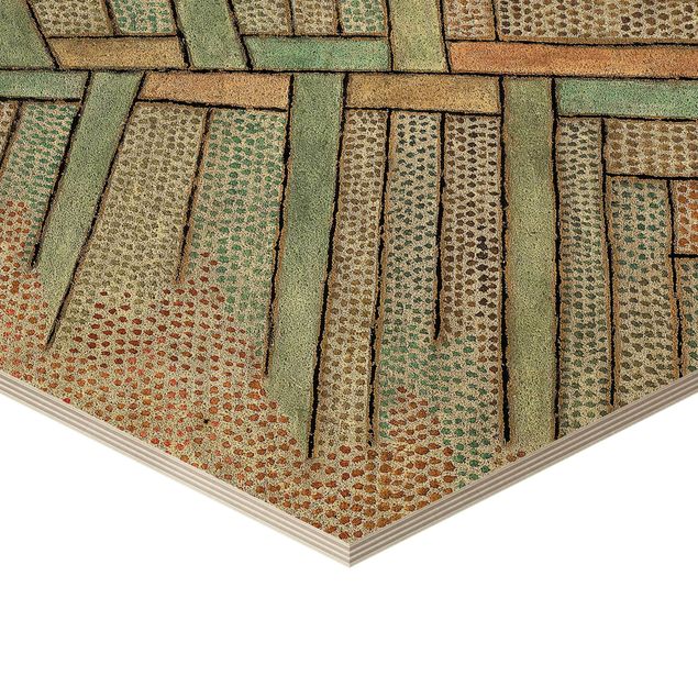 Esagono in legno - Paul Klee - Kiefer