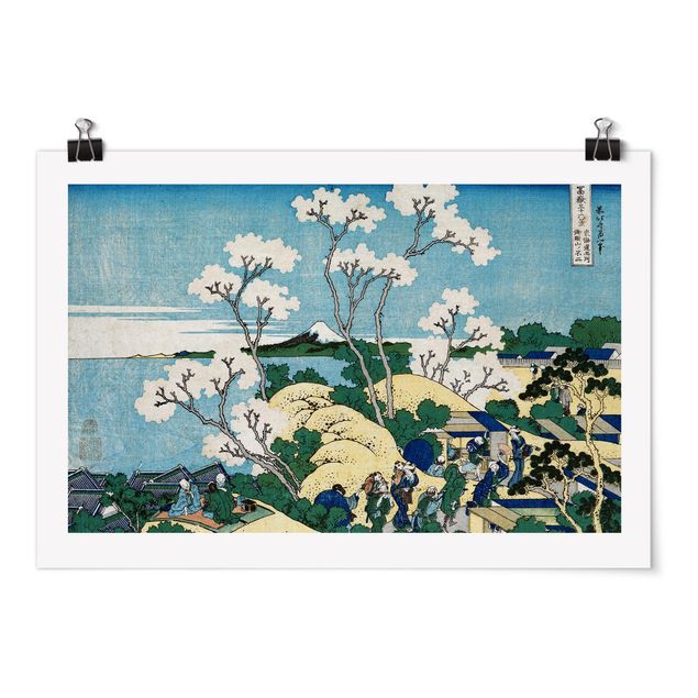Poster - Katsushika Hokusai - La Fuji Di Gotenyama - Orizzontale 2:3