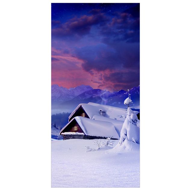 Tenda a pannello Christmas dream landscape 250x120cm
