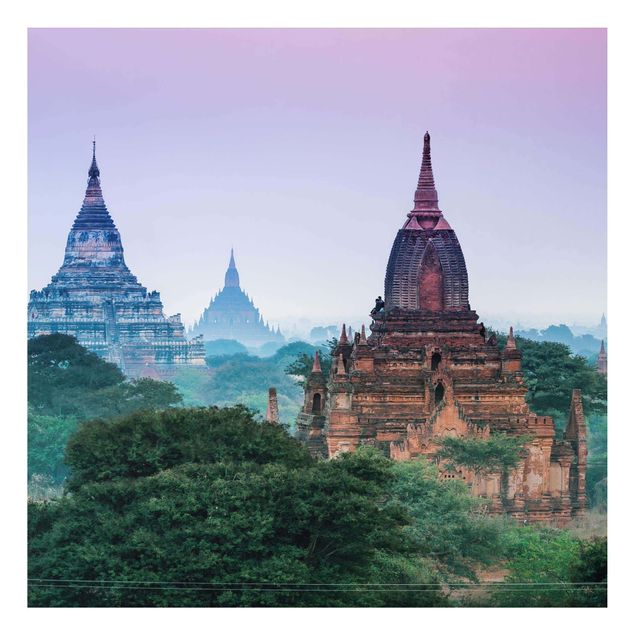 Stampa su alluminio - Edifici sacri a Bagan