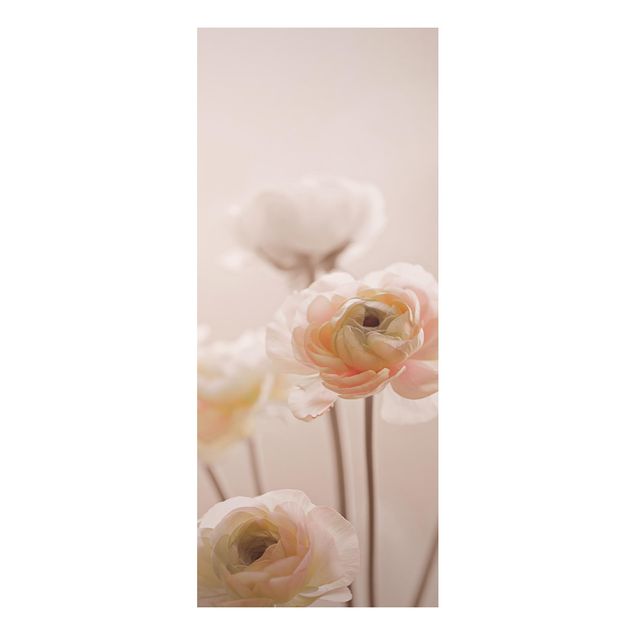 Stampa su alluminio - Cespuglio delicato di fiori rosa