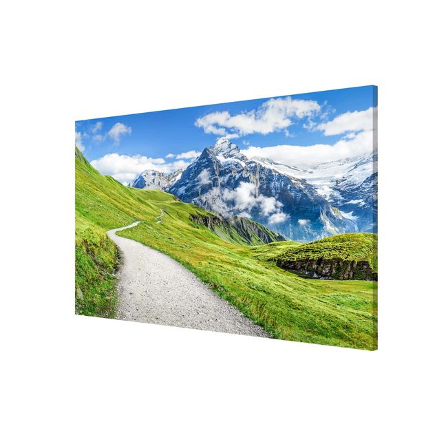 Lavagna magnetica - Panorama di Grindelwald