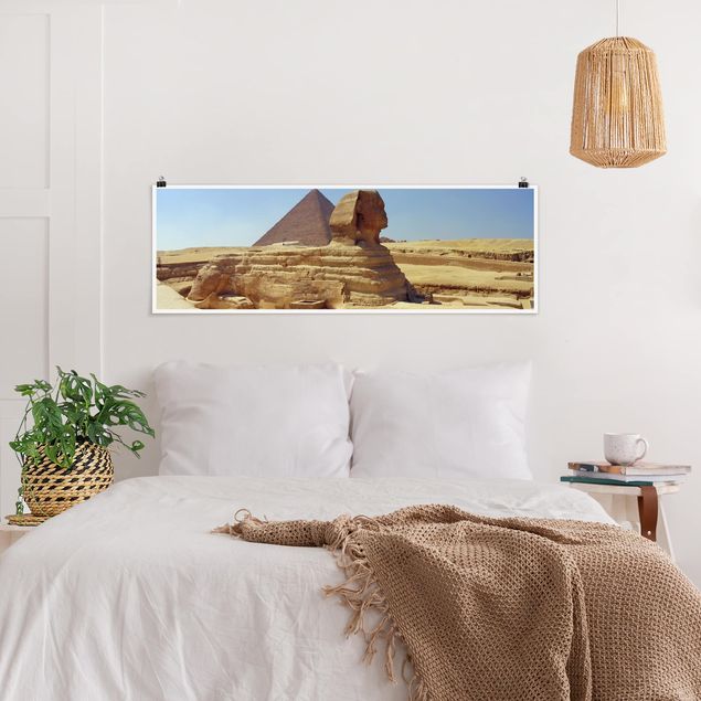 Poster - misteriosa Sfinge - Panorama formato orizzontale