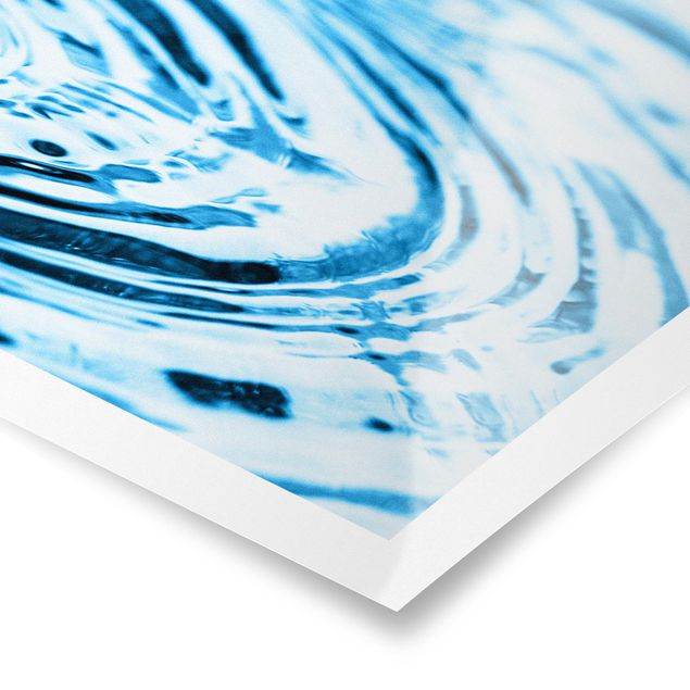 Poster - gocce di Turbulence - Panorama formato orizzontale