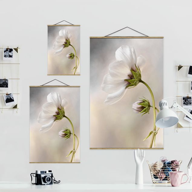 Foto su tessuto da parete con bastone - Blossoms - Verticale 3:2