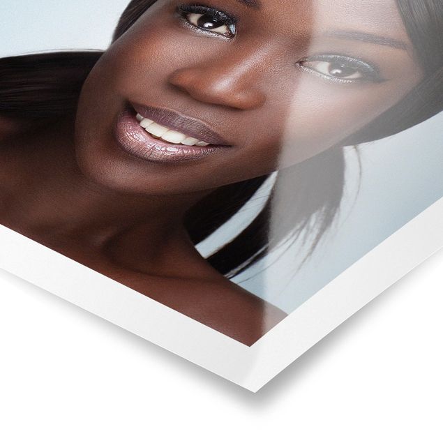 Poster - Black Beauty Close Up - Quadrato 1:1