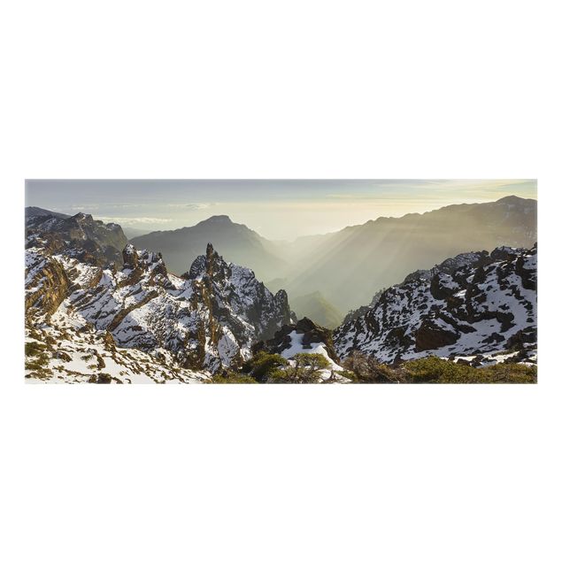 Paraschizzi in vetro - Mountains In La Palma