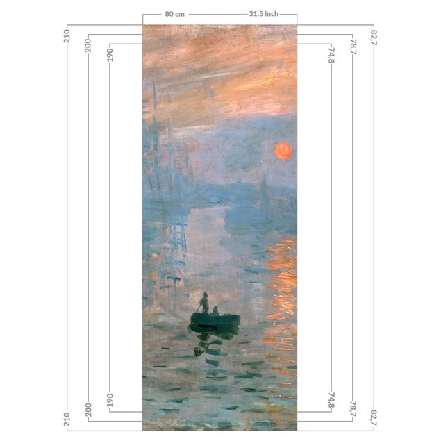 Rivestimento per doccia - Claude Monet - Impressione
