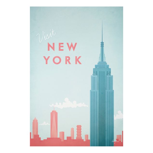 Stampa su Forex - Poster Viaggi - New York - Verticale 3:2