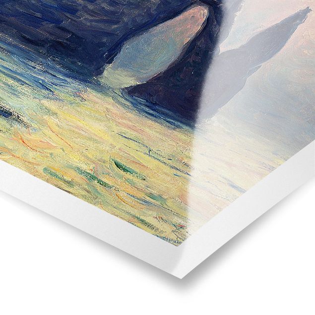 Poster - Claude Monet - Rock Tramonto - Orizzontale 3:4
