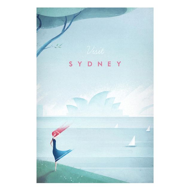 Lavagna magnetica - Poster Viaggi - Sidney - Formato verticale 2:3