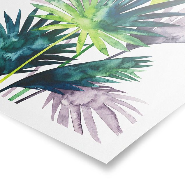 Poster - Exotic Foliage - Palma - Verticale 4:3