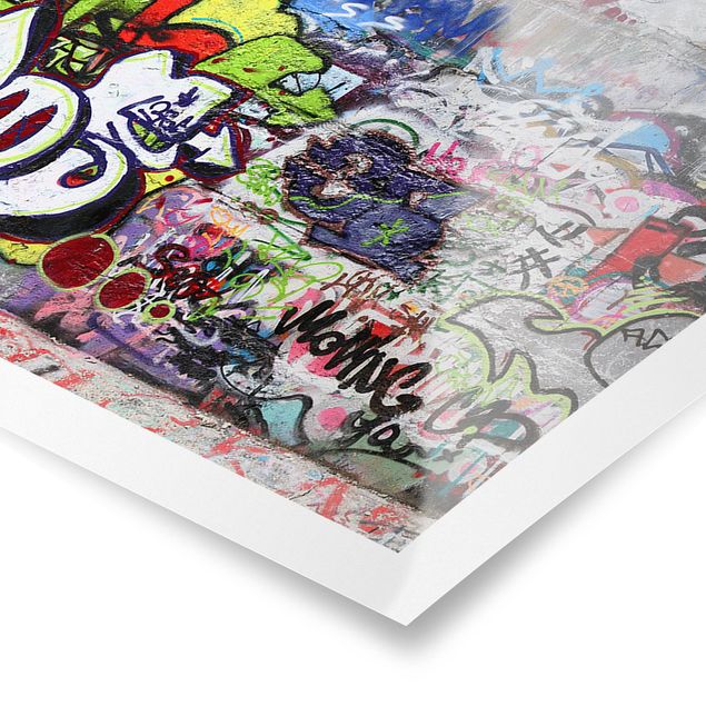 Poster - graffiti - Panorama formato orizzontale