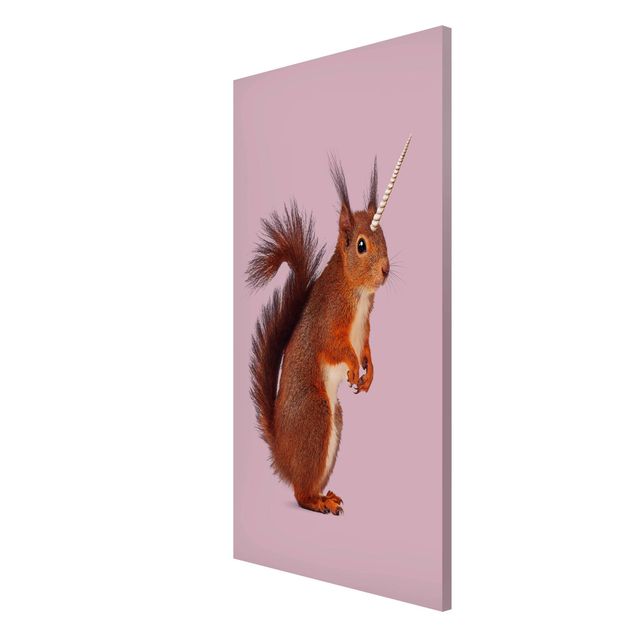 Lavagna magnetica - Unicorn Squirrel - Formato verticale 4:3
