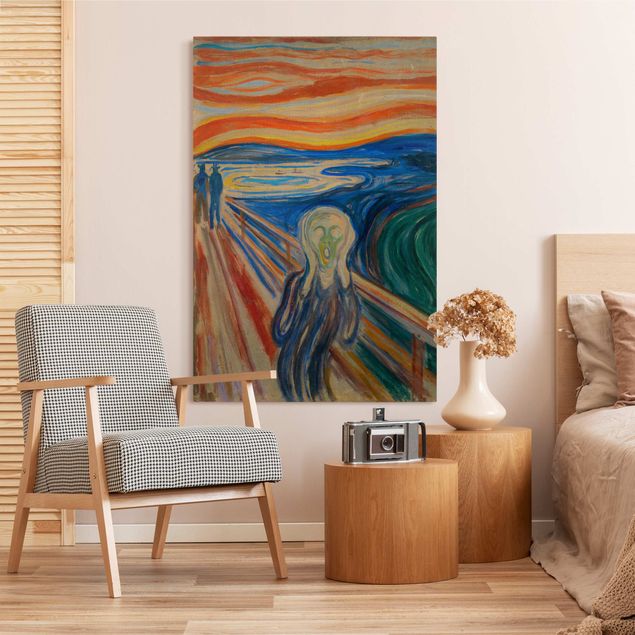Quadro fonoassorbente - Edvard Munch - L'urlo