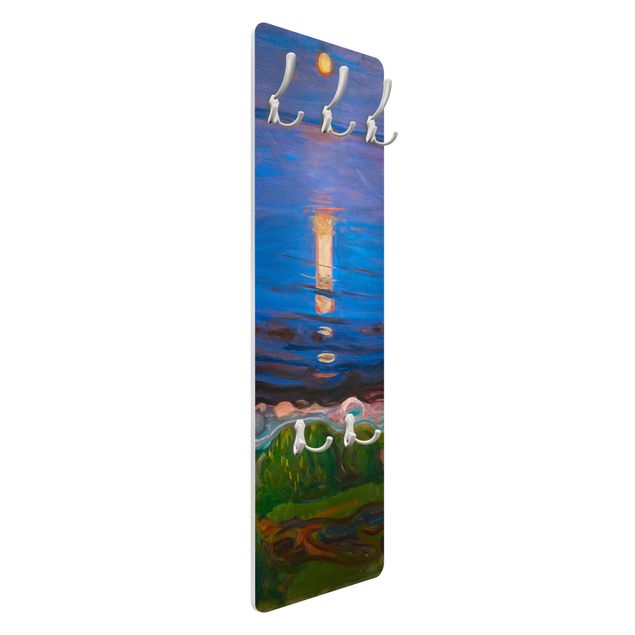 Appendiabiti - Edvard Munch - Notte d'estate sulla spiaggia