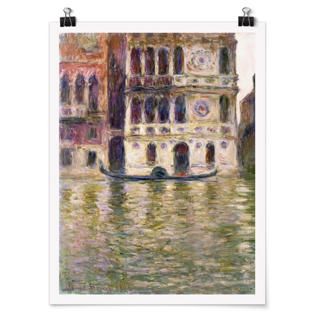 Poster - Claude Monet - Palazzo Dario - Verticale 4:3