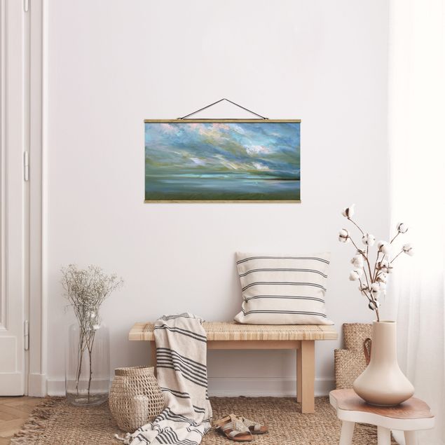 Foto su tessuto da parete con bastone - Costa Sky - Orizzontale 1:2