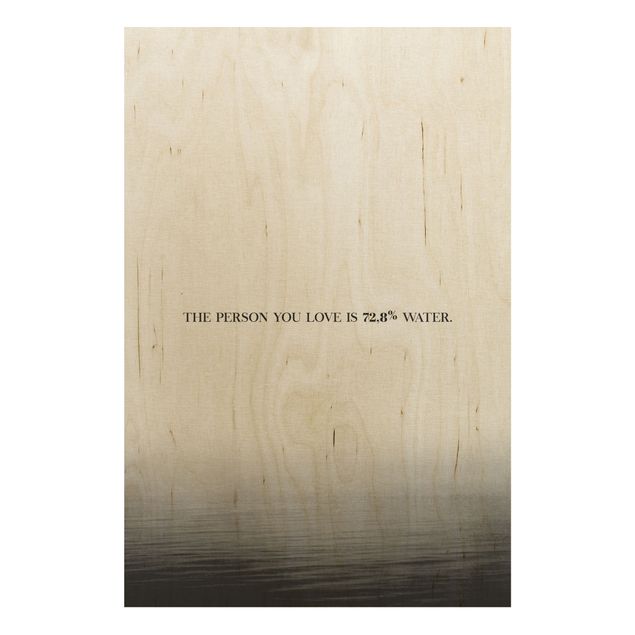 Stampa su legno - Paesaggi lirici - Amore - Verticale 3:2