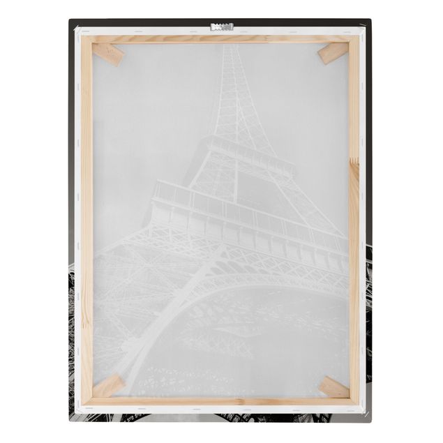 Stampa su tela - Torre Eiffel - Formato verticale 3:4