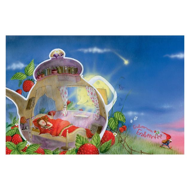 Carta da parati - The Strawberry Fairy - Sleep well!