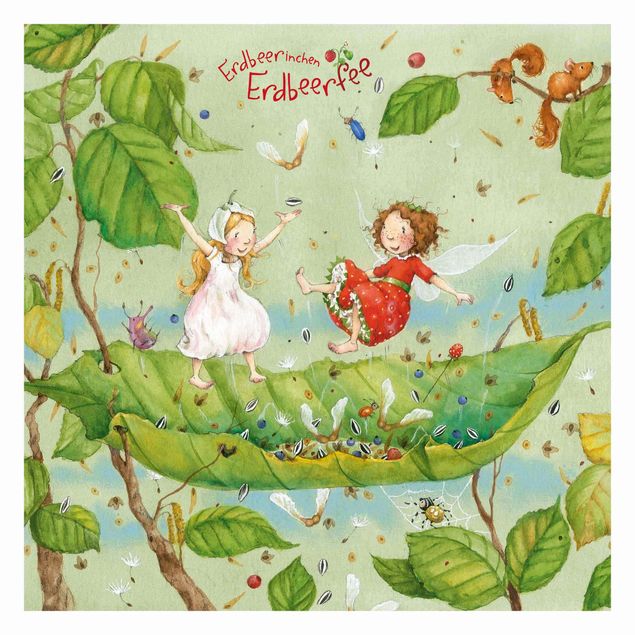 Carta da parati - The Strawberry Fairy - Trampoline