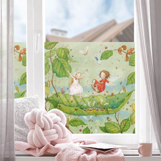 Pellicola per vetri verde The Strawberry Fairy – Trampolino