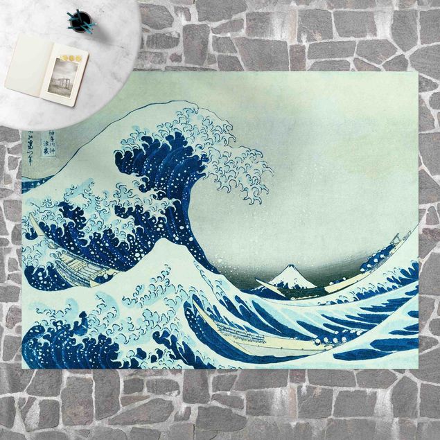 Tappeto per balcone Katsushika Hokusai - La grande onda di Kanagawa