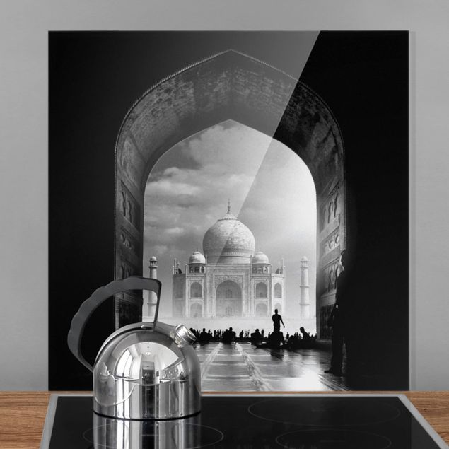 paraschizzi vetro magnetico La porta del Taj Mahal