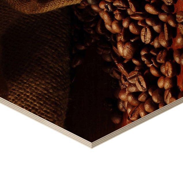 Esagono in legno - Dulcet Coffee