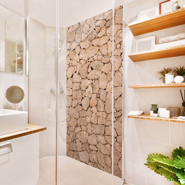 Rivestimento per doccia - Apulia Stone Wall - Vecchio muro di