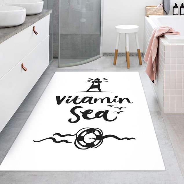 Tappeti bagno moderni Vitamin Sea