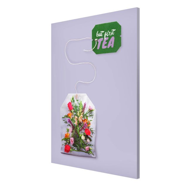 Lavagna magnetica - Tea Flower - Formato verticale 2:3