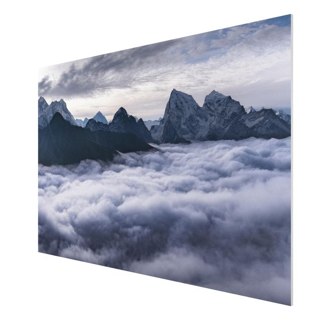 Quadro in forex - Mare di nubi in Himalaya - Orizzontale 3:2