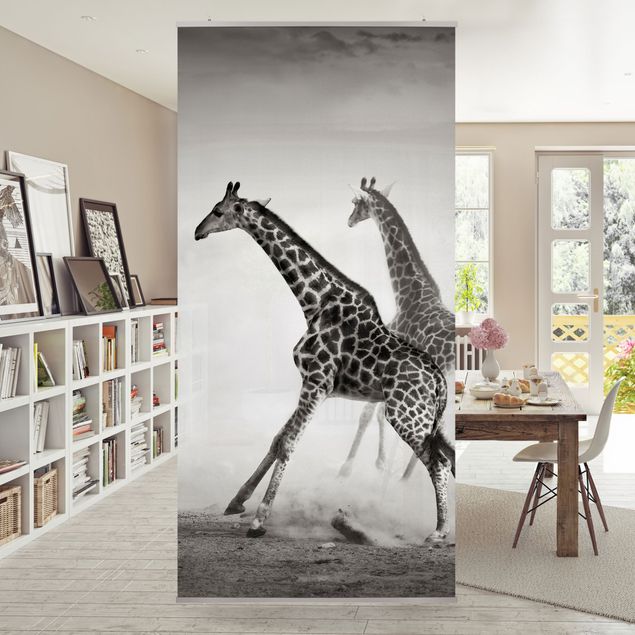 Tenda a pannello Giraffe Hunting 250x120cm