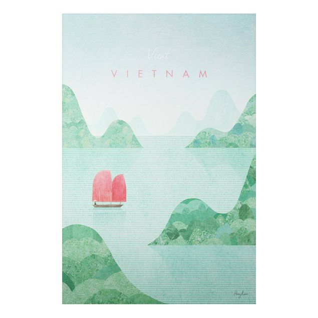 Stampa su alluminio - Poster di viaggio - Vietnam