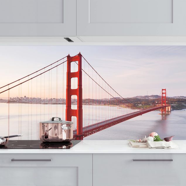Rivestimenti cucina pannello Ponte del Golden Gate a San Francisco