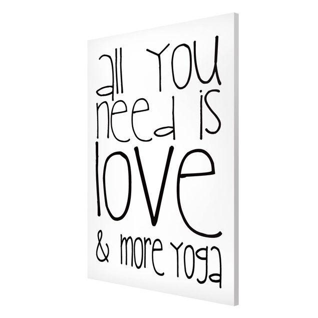 Lavagna magnetica - Love and Yoga