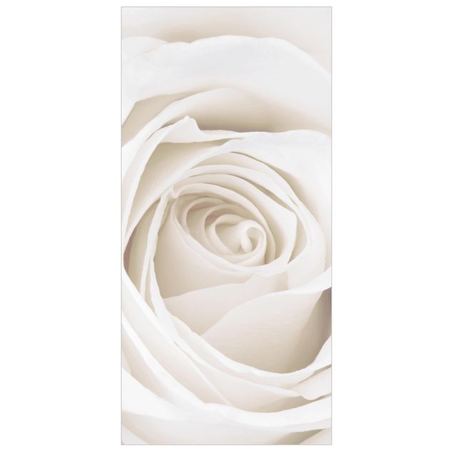 Tenda a pannello Pretty White Rose 250x120cm