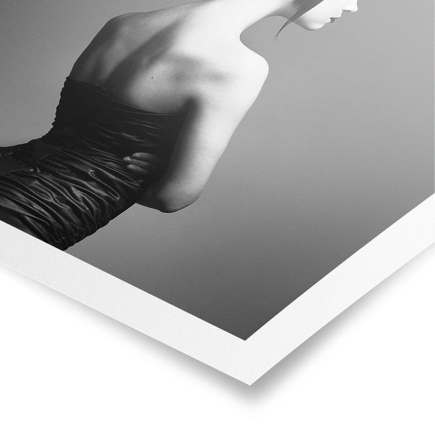 Poster - silhouette elegante - Quadrato 1:1