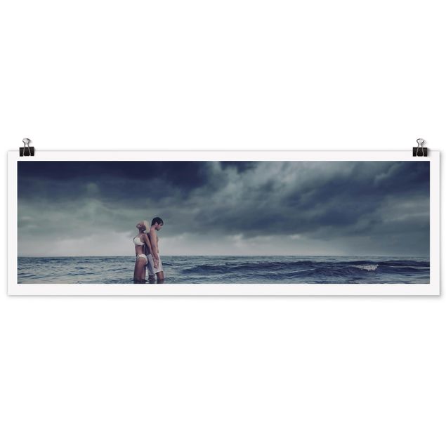 Poster - Amanti E il mare - Panorama formato orizzontale